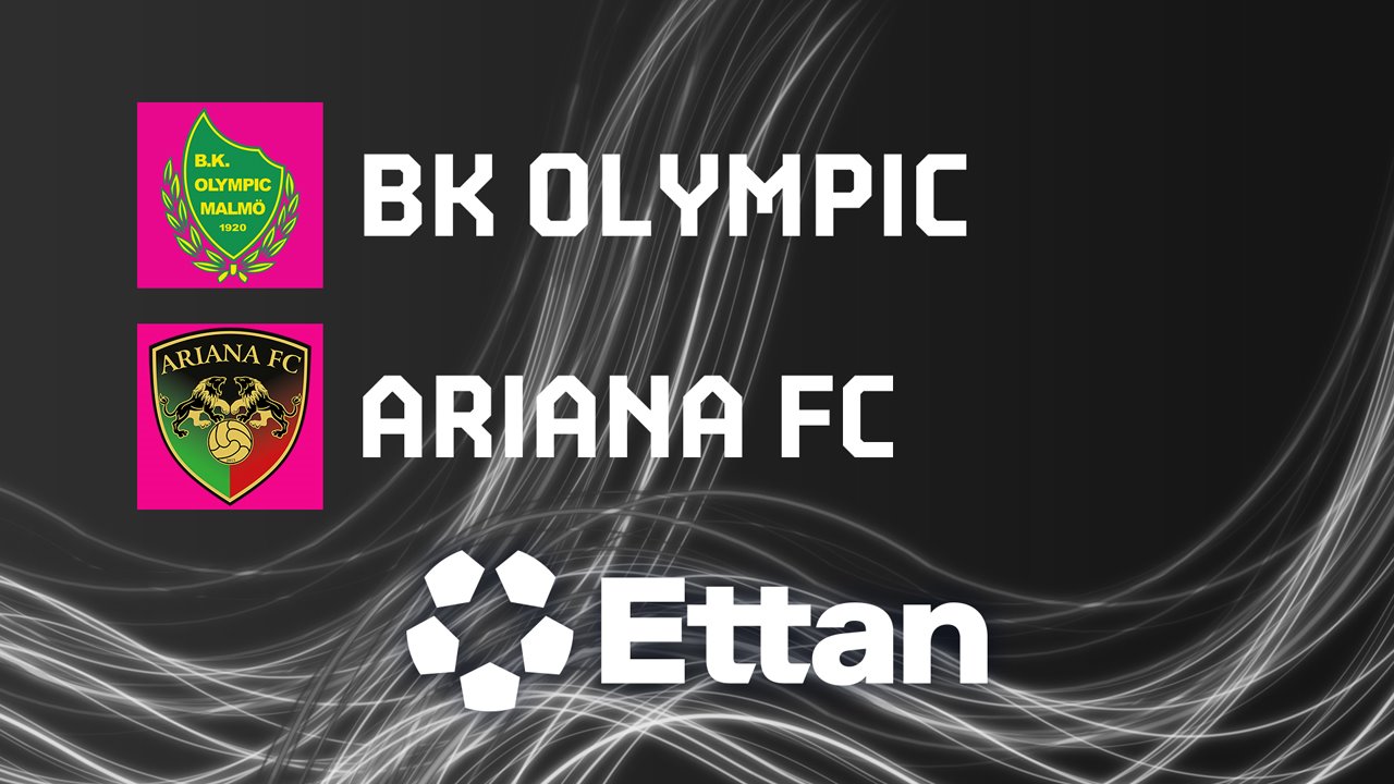 BK Olympic vs AFC Malmö poster