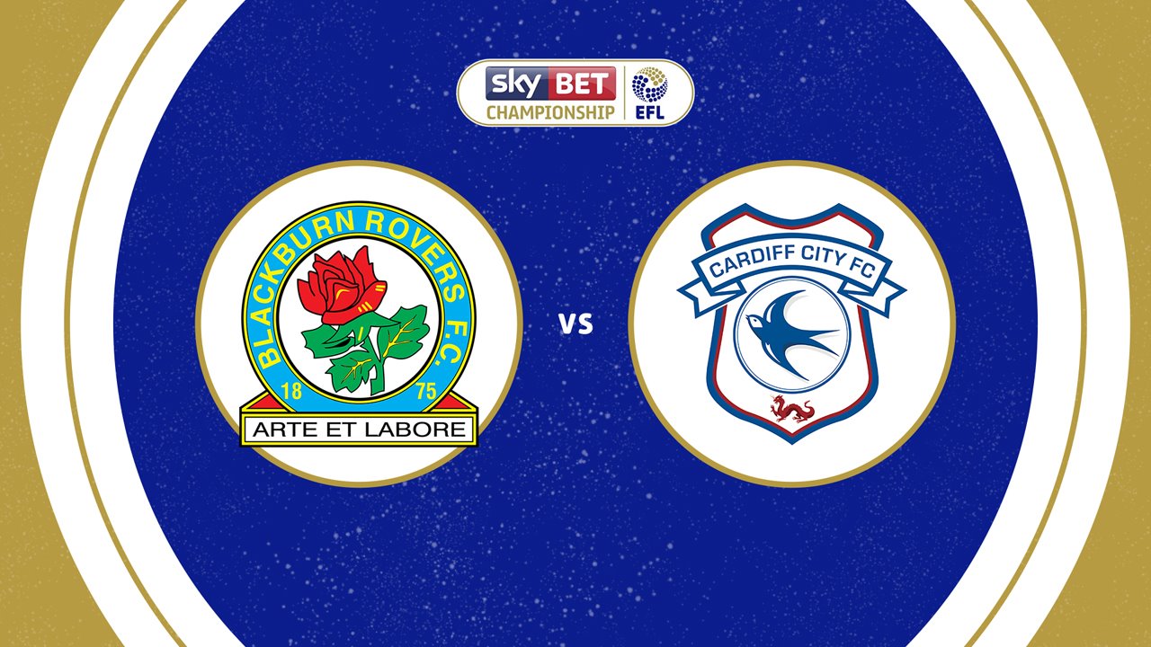 Blackburn Rovers vs Cardiff City poster