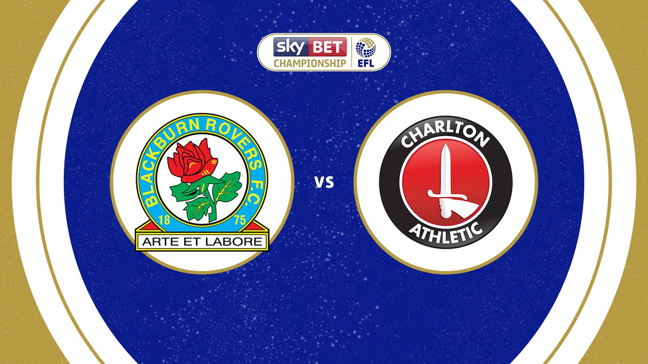 Blackburn Rovers vs Charlton Athletic poster