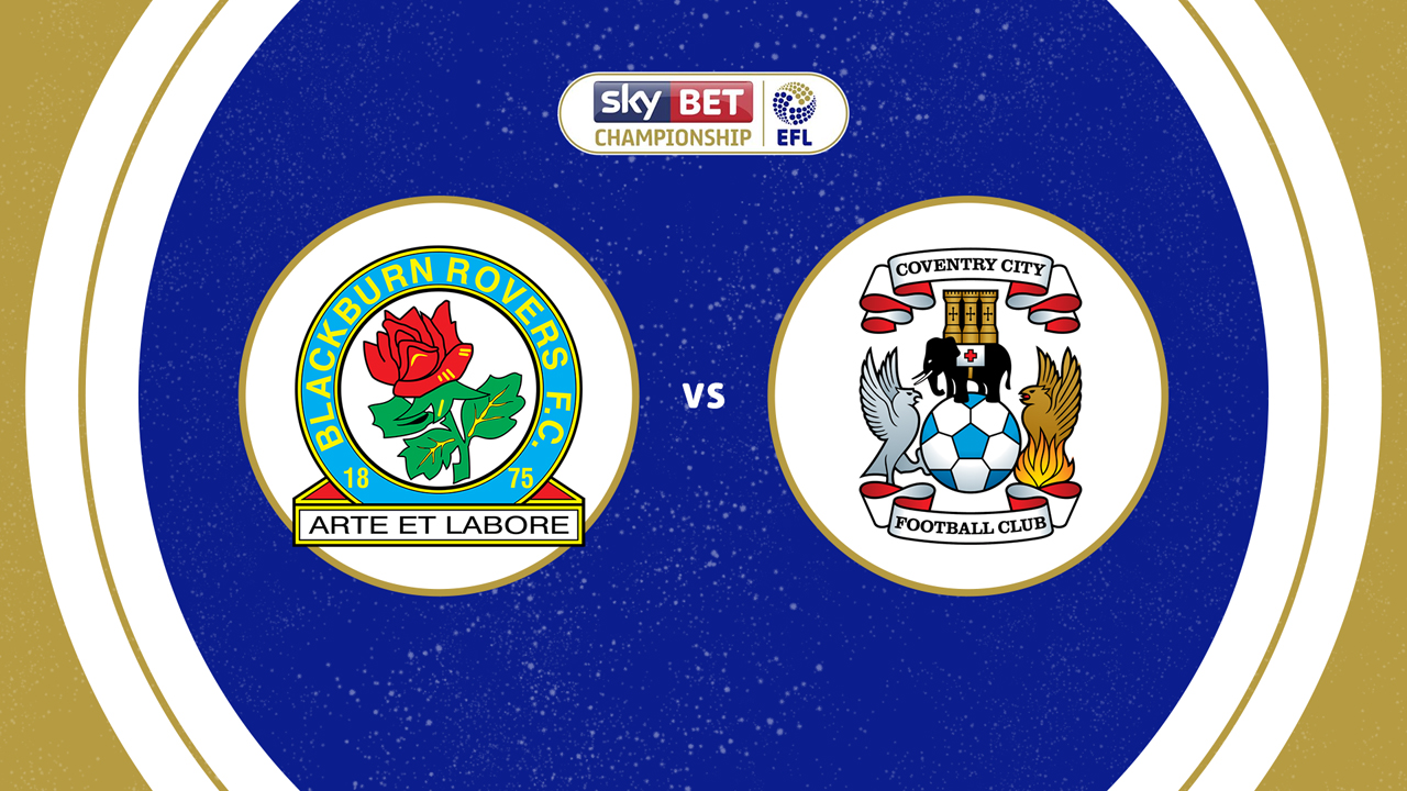 Blackburn Rovers vs Coventry City poster