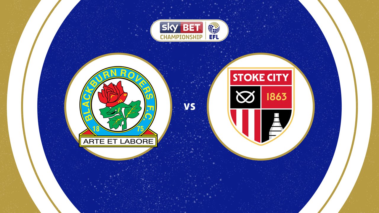 Blackburn Rovers vs Stoke City poster