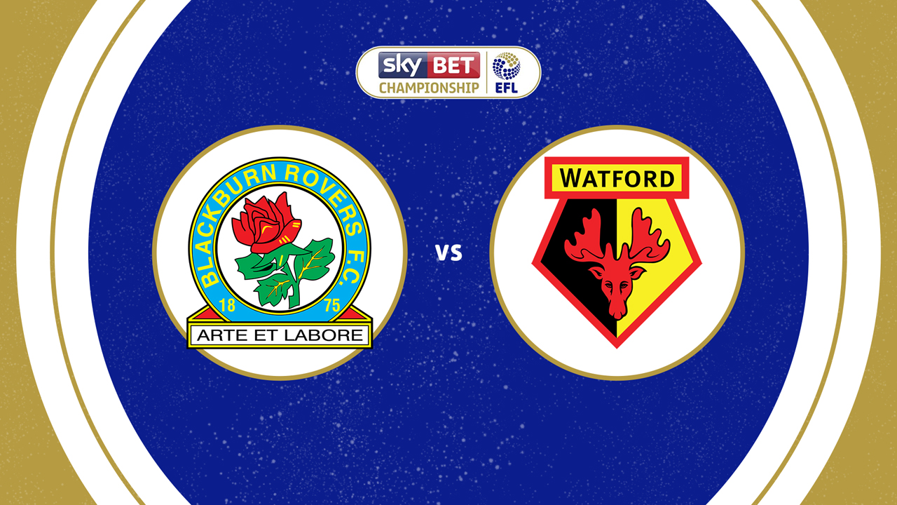 Blackburn Rovers vs Watford poster