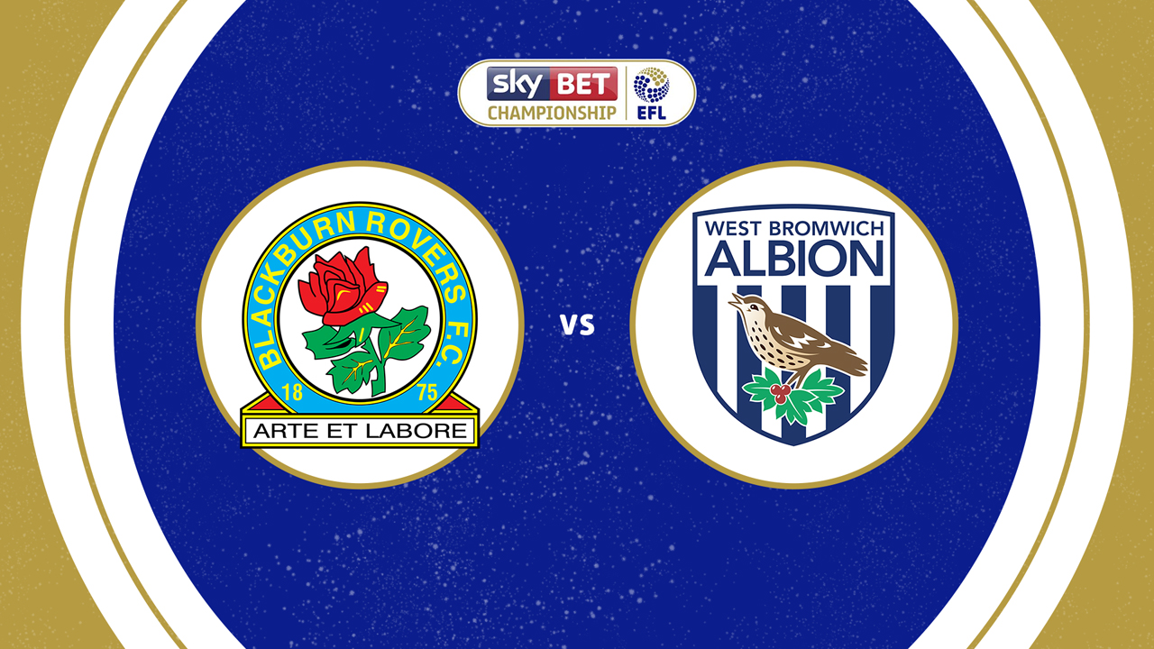 Blackburn Rovers vs West Bromwich Albion poster