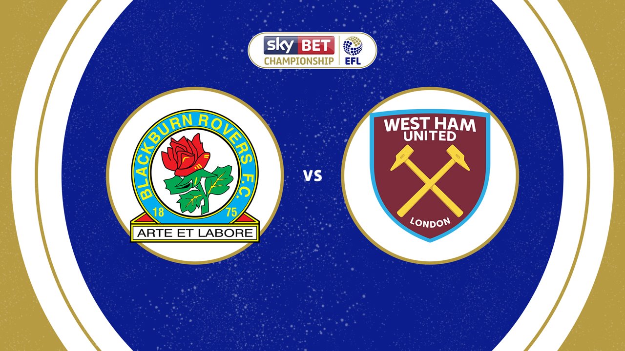 Blackburn Rovers vs West Ham United poster
