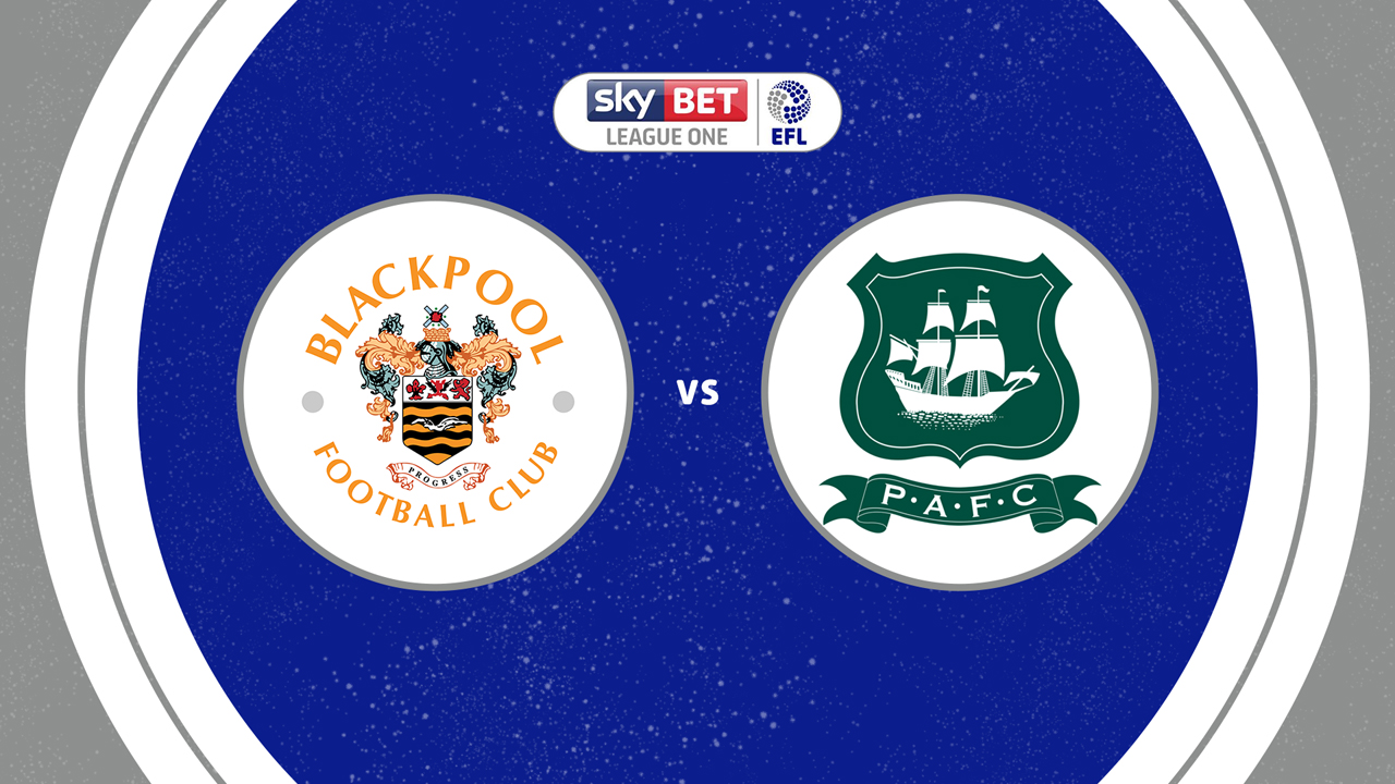 Blackpool vs Plymouth Argyle poster