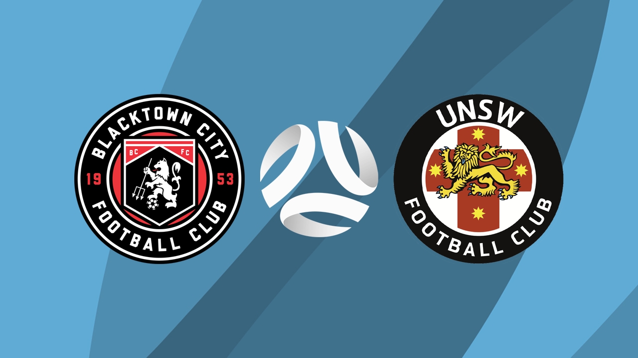 Blacktown City vs UNSW poster
