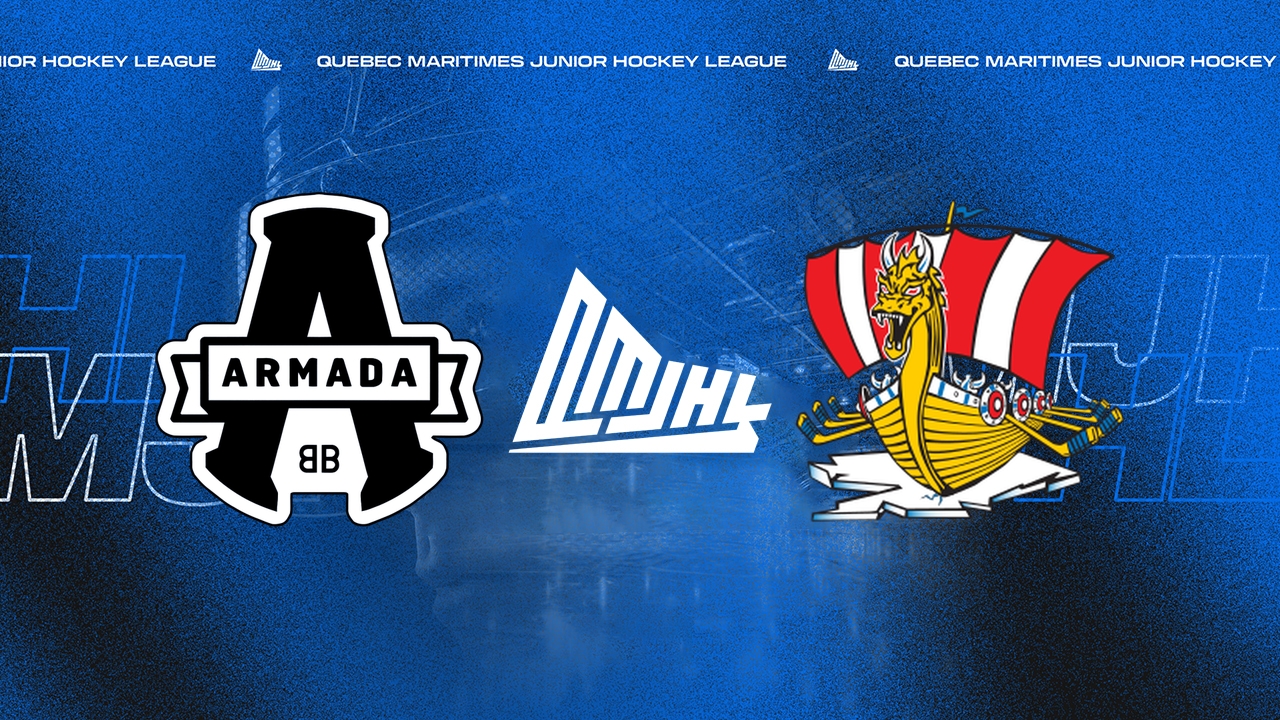Blainville-Boisbriand Armada vs Baie-Comeau Drakkar poster