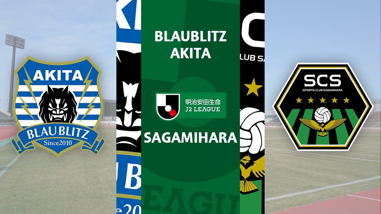 Blaublitz Akita vs Sagamihara poster