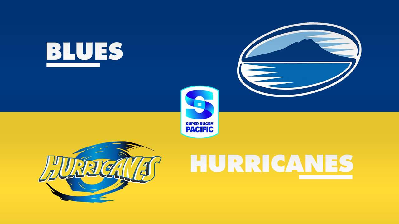 Blues Super Rugby vs Hurricanes Super Rugby poster