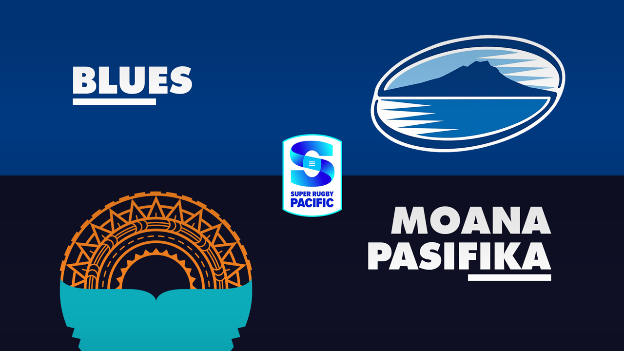 Blues Super Rugby vs Moana Pasifika poster