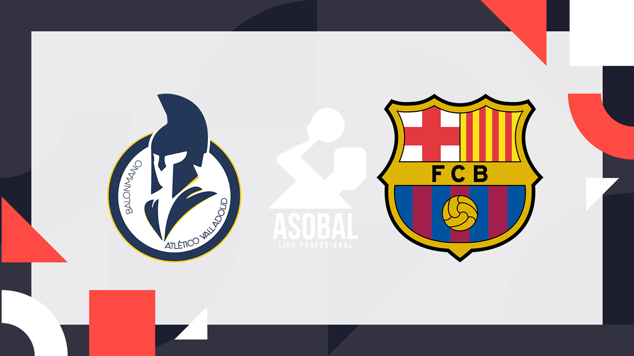 BM Atlético Valladolid vs FC Barcelona Handbol poster