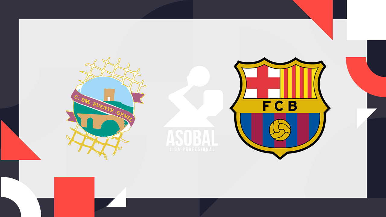 BM Puente Genil vs FC Barcelona Handbol poster