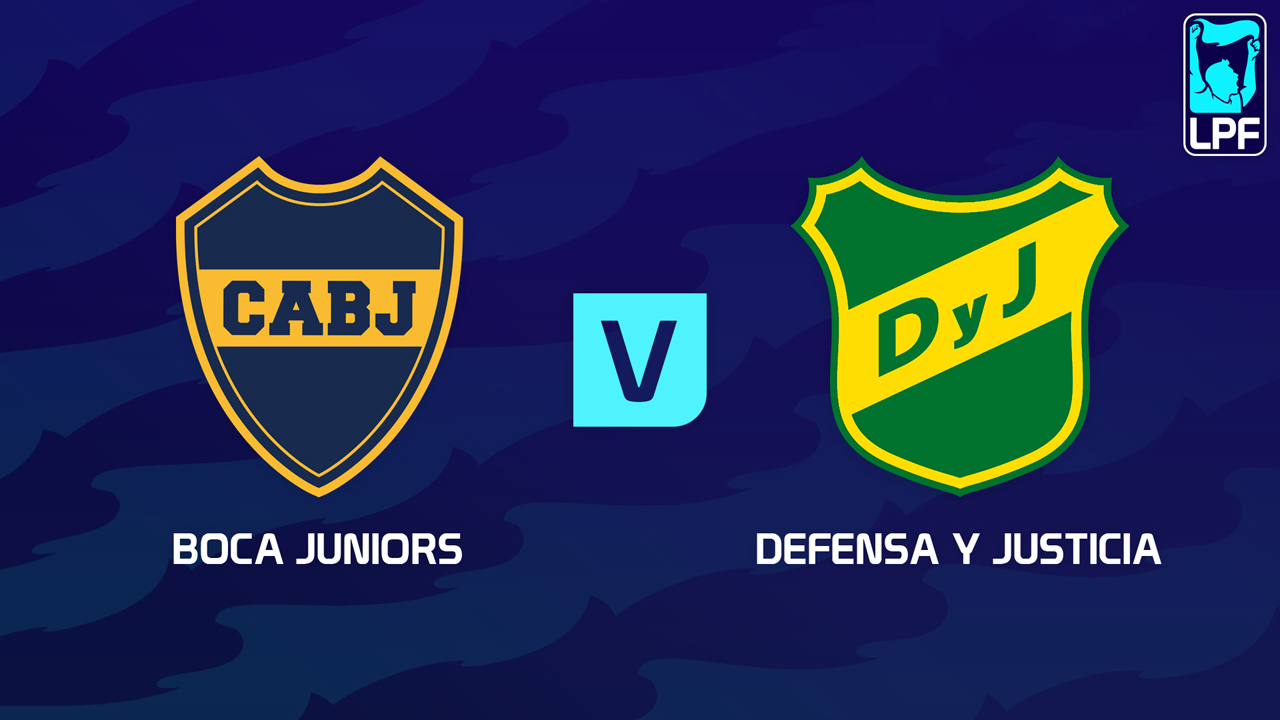 Boca Juniors vs Defensa y Justicia poster