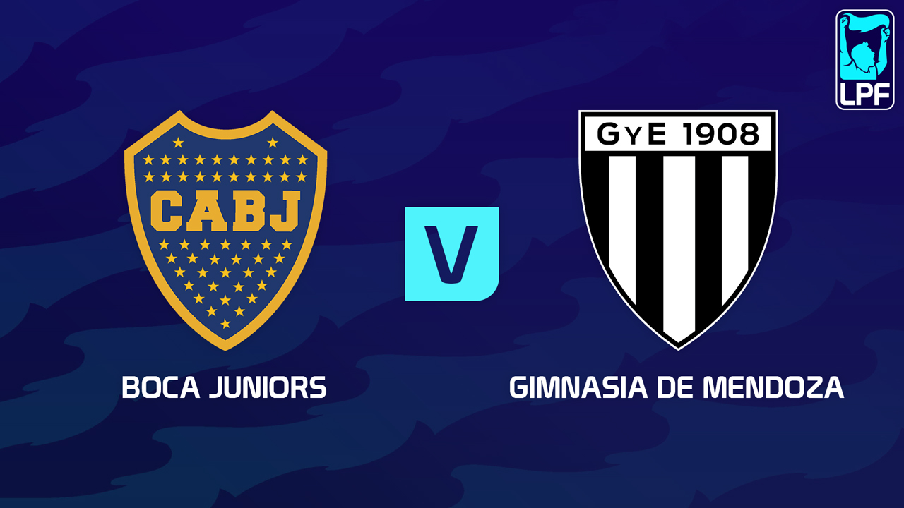 Boca Juniors vs Gimnasia y Esgrima de Mendoza poster