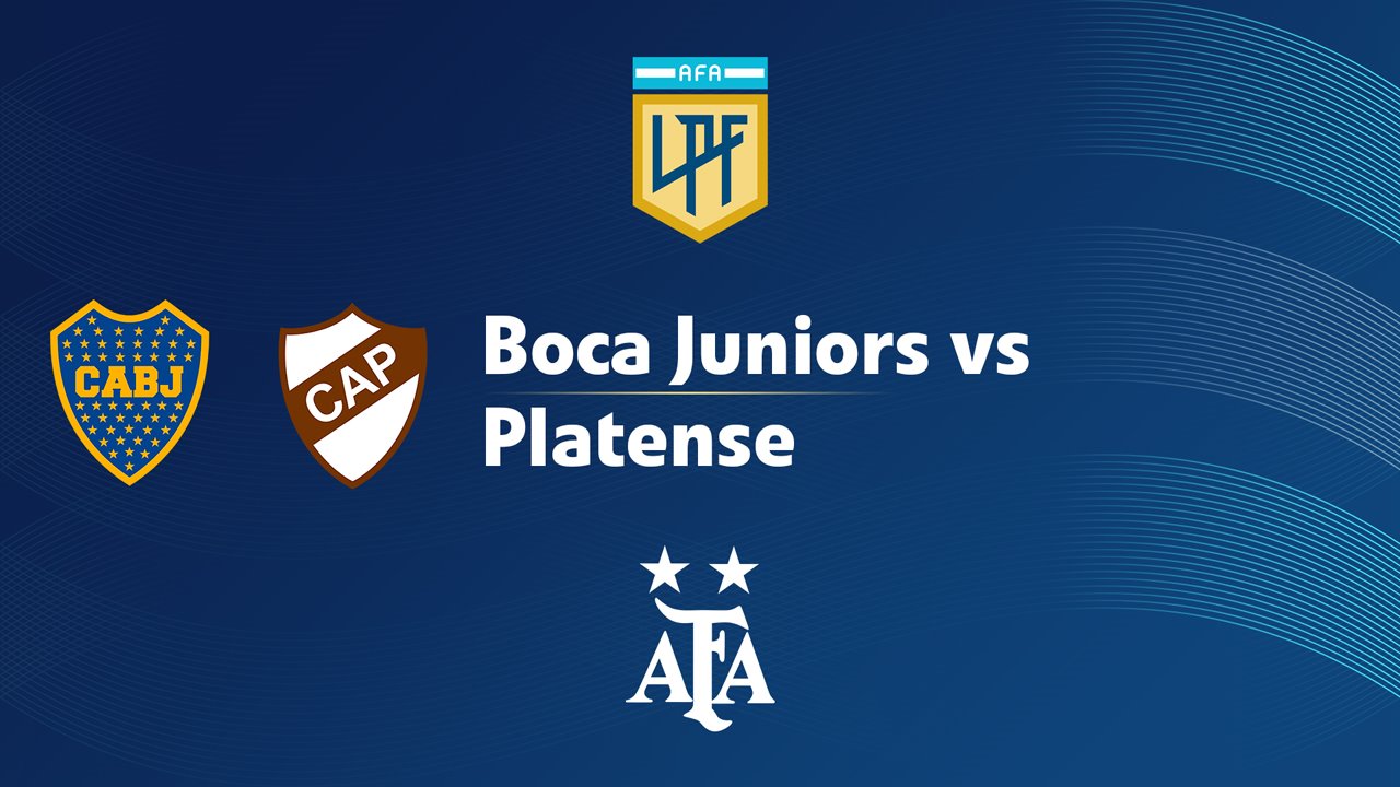 Boca Juniors vs Platense poster