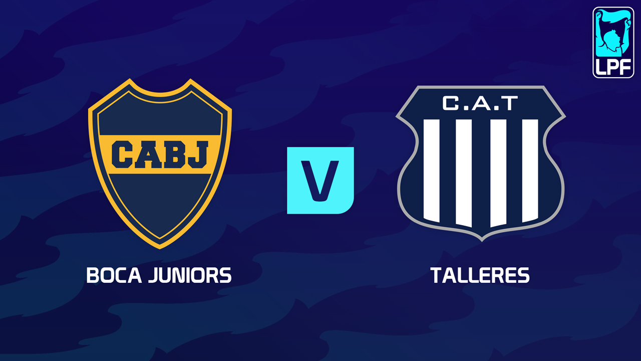 Boca Juniors vs Talleres de Córdoba poster