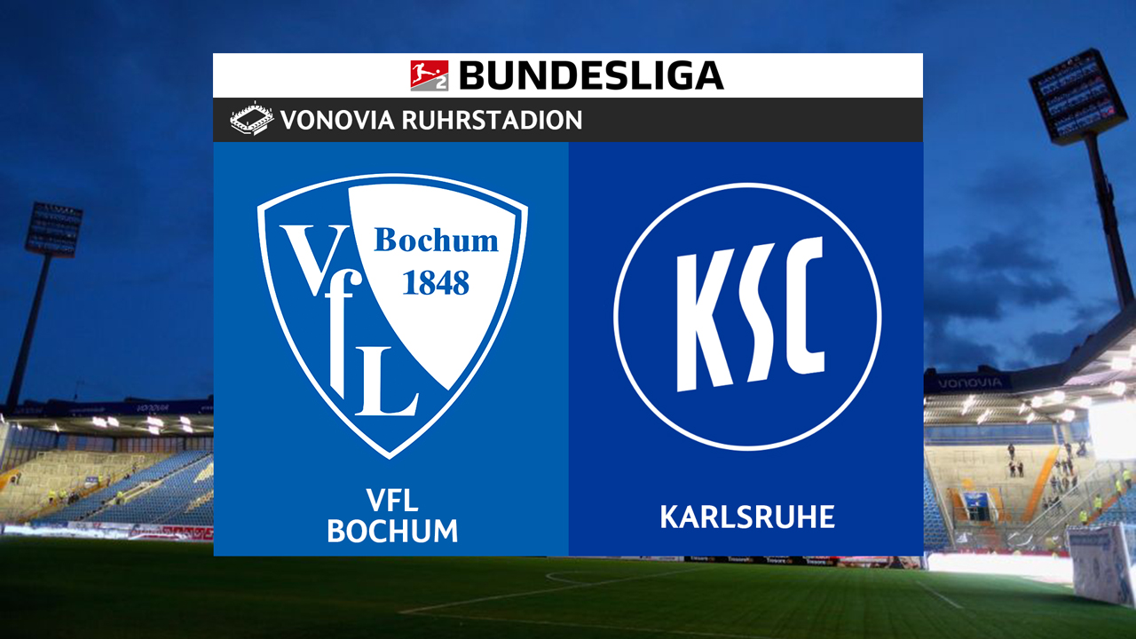 Bochum vs Karlsruhe poster