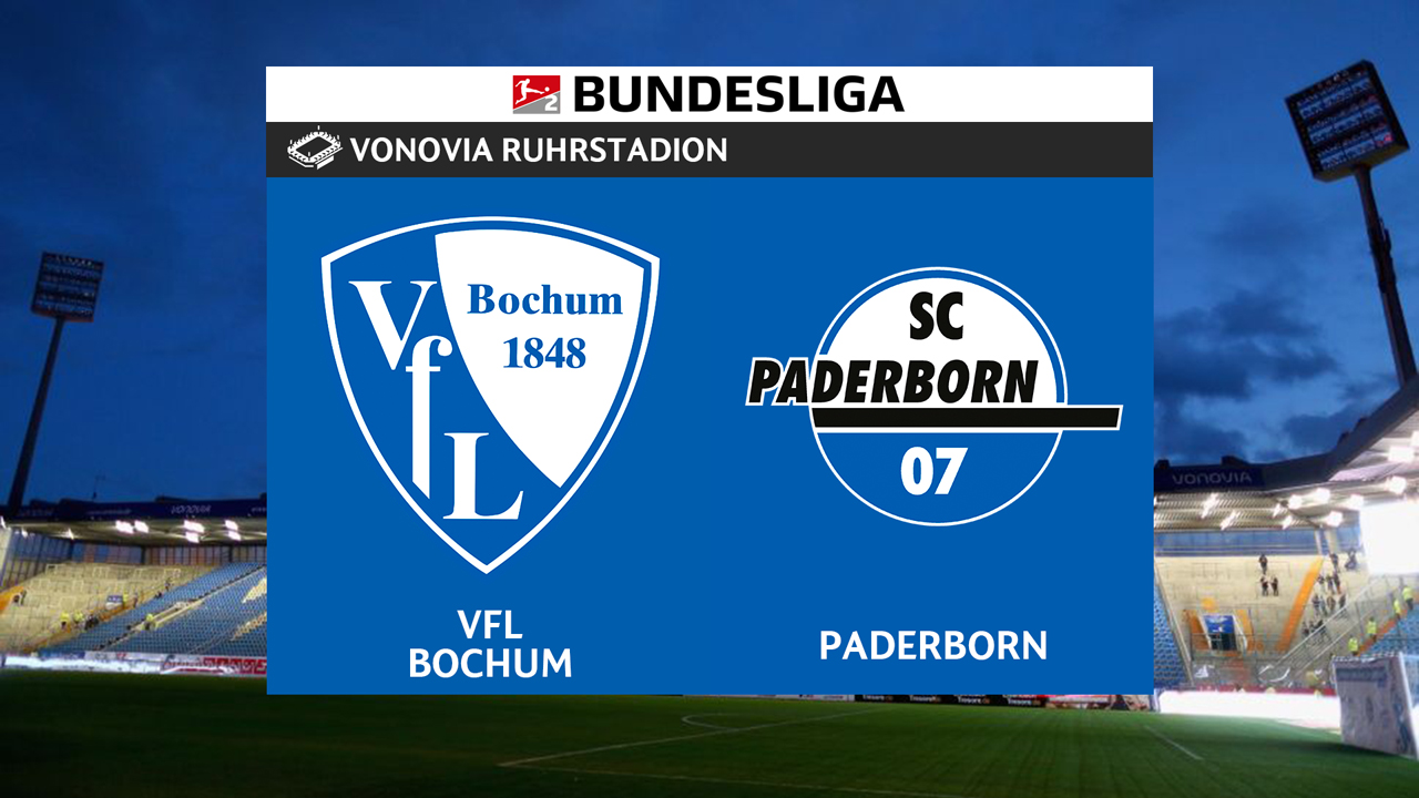 Bochum vs Paderborn poster
