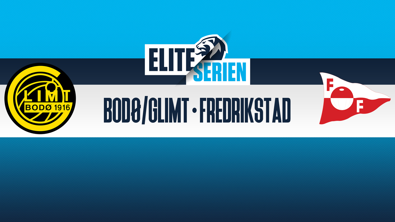 Bodø/Glimt vs Fredrikstad poster