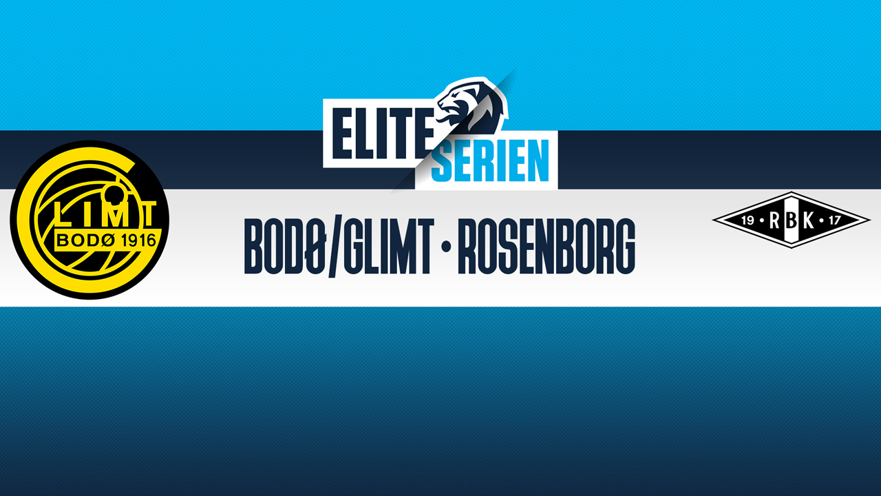 Bodø/Glimt vs Rosenborg poster