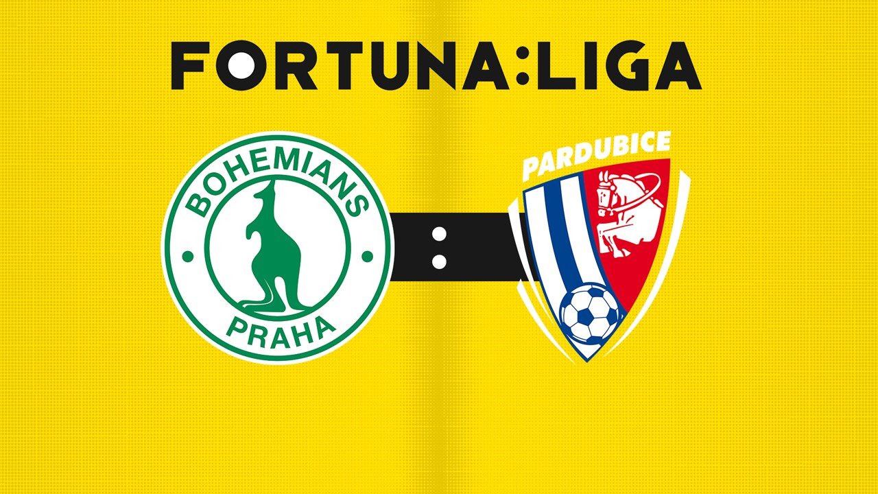 Bohemians 1905 vs Pardubice poster