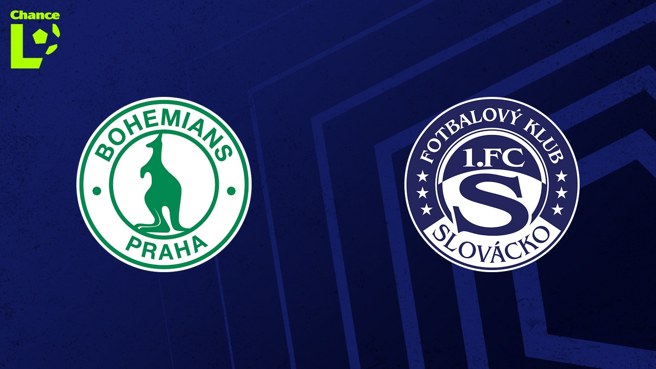 Bohemians 1905 vs Slovácko poster