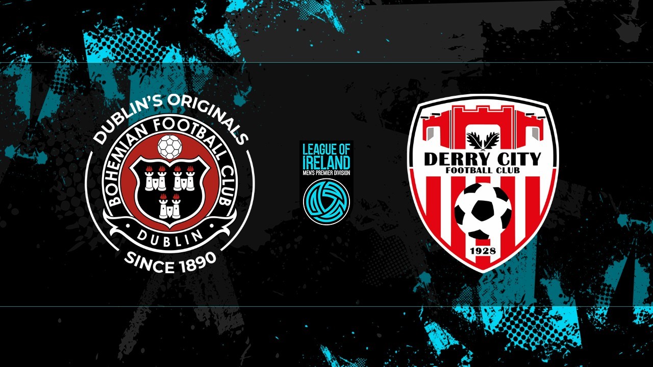 Bohemians vs Derry City poster