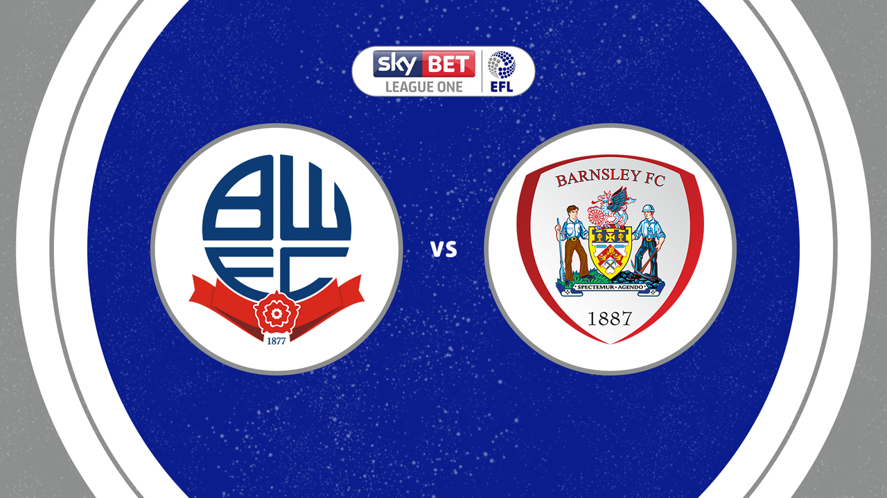 Bolton Wanderers vs Barnsley poster