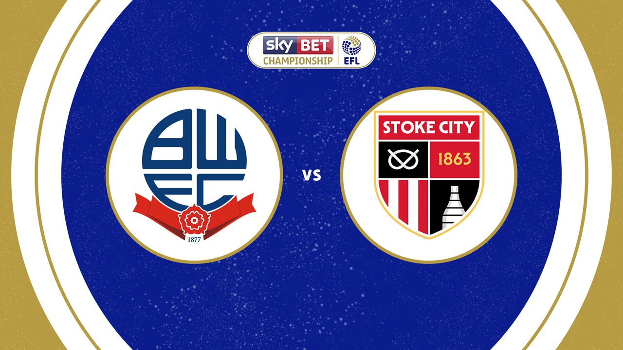 Bolton Wanderers vs Stoke City poster