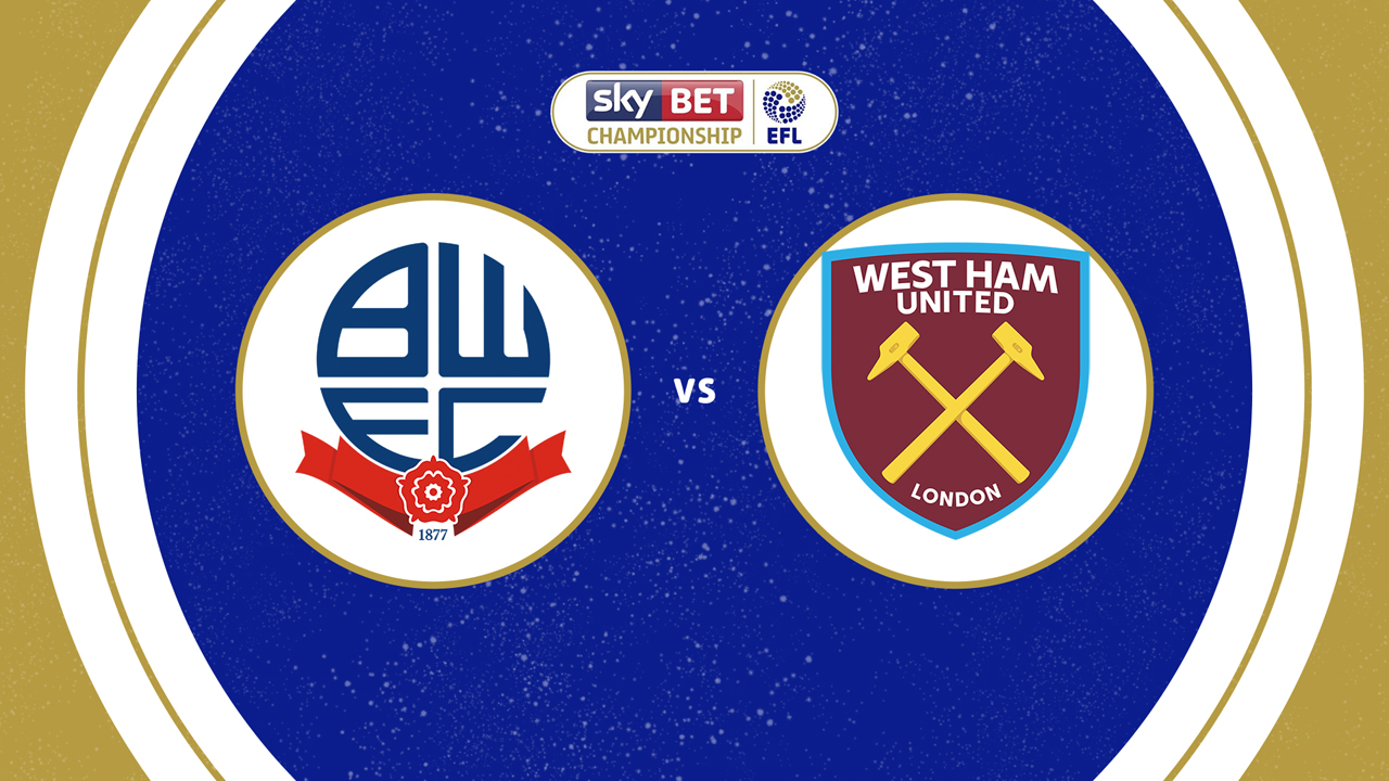Bolton Wanderers vs West Ham United poster