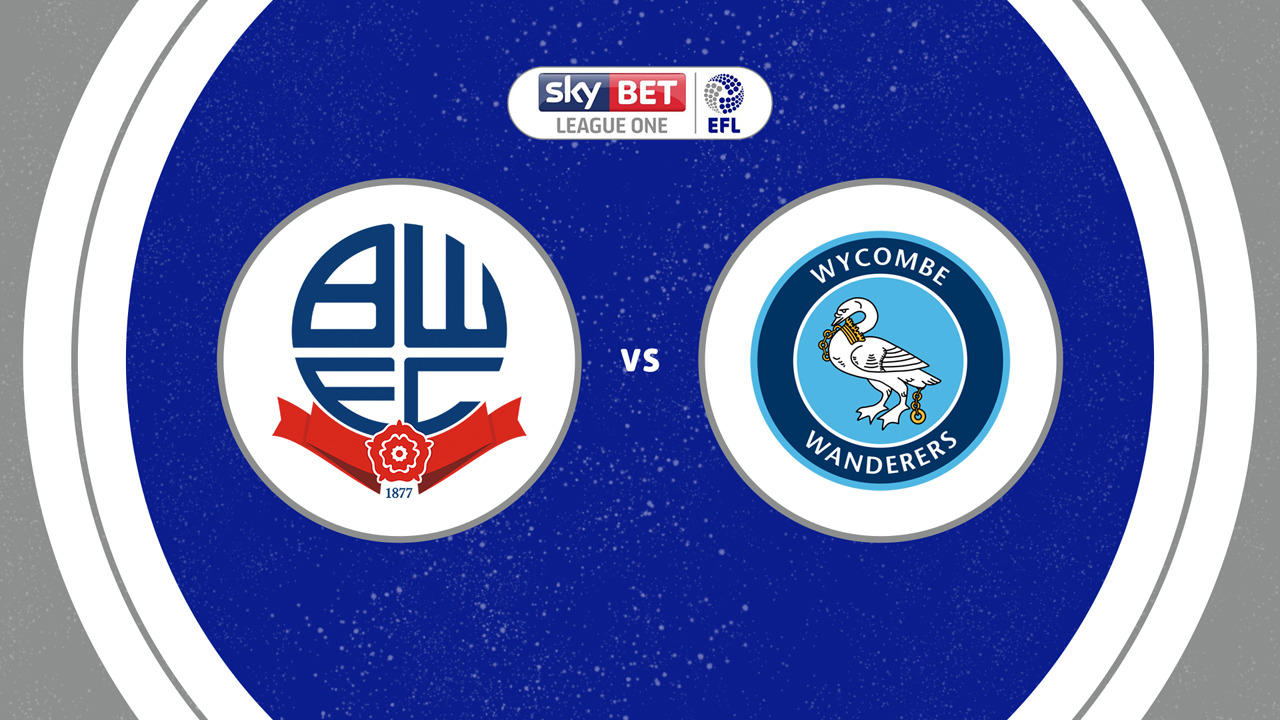 Bolton Wanderers vs Wycombe Wanderers poster