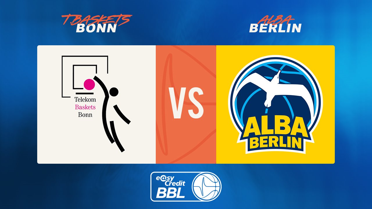 Bonn vs ALBA Berlin poster