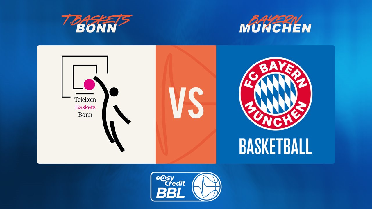 Bonn vs Bayern München Basketball poster