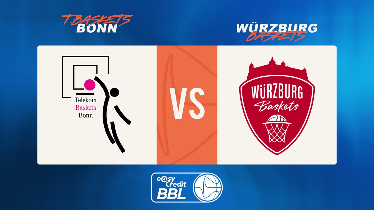 Bonn vs s.Oliver Würzburg poster