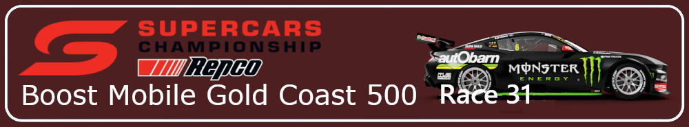 Boost Mobile Gold Coast 500  Race 31