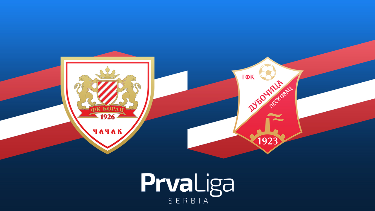Borac 1926 Čačak vs Dubočica poster