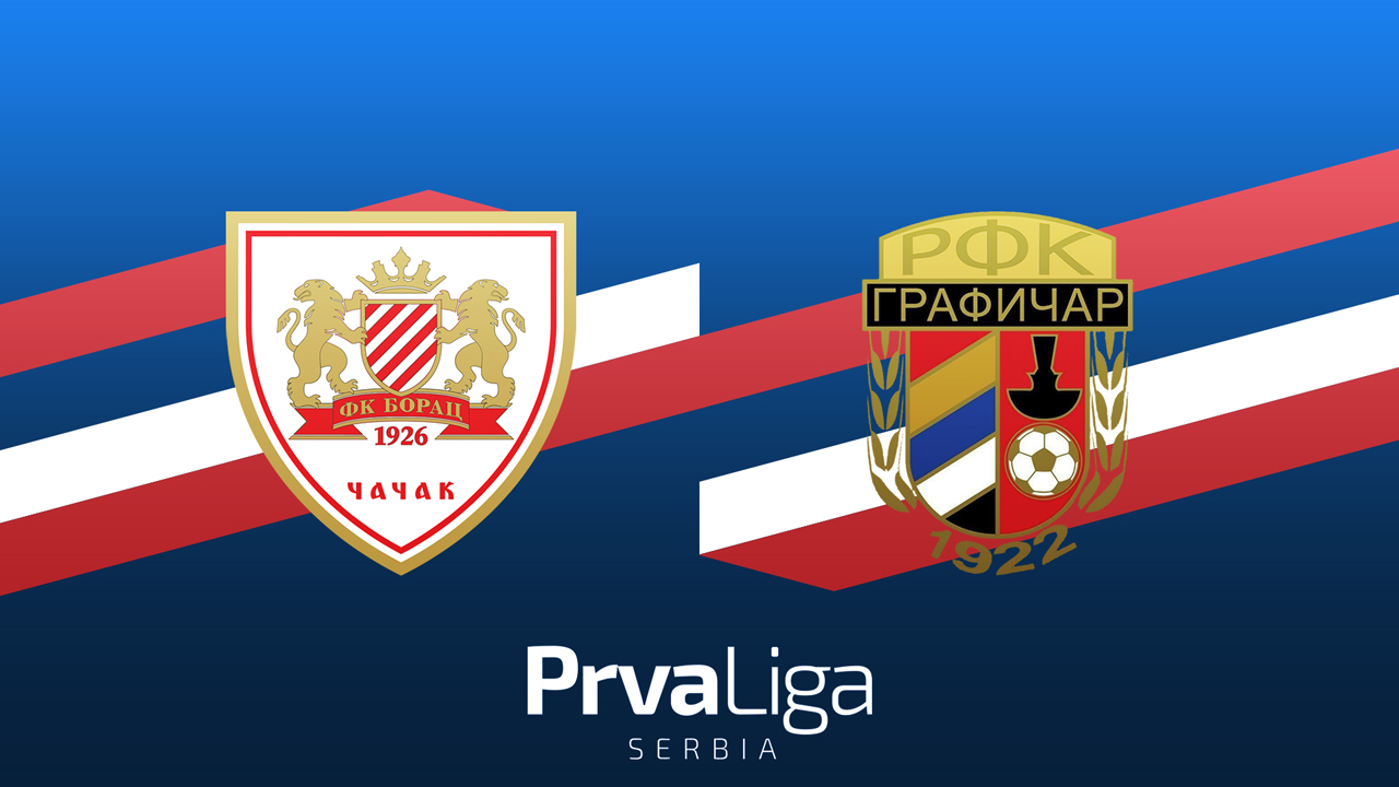 Borac 1926 Čačak vs Grafičar poster