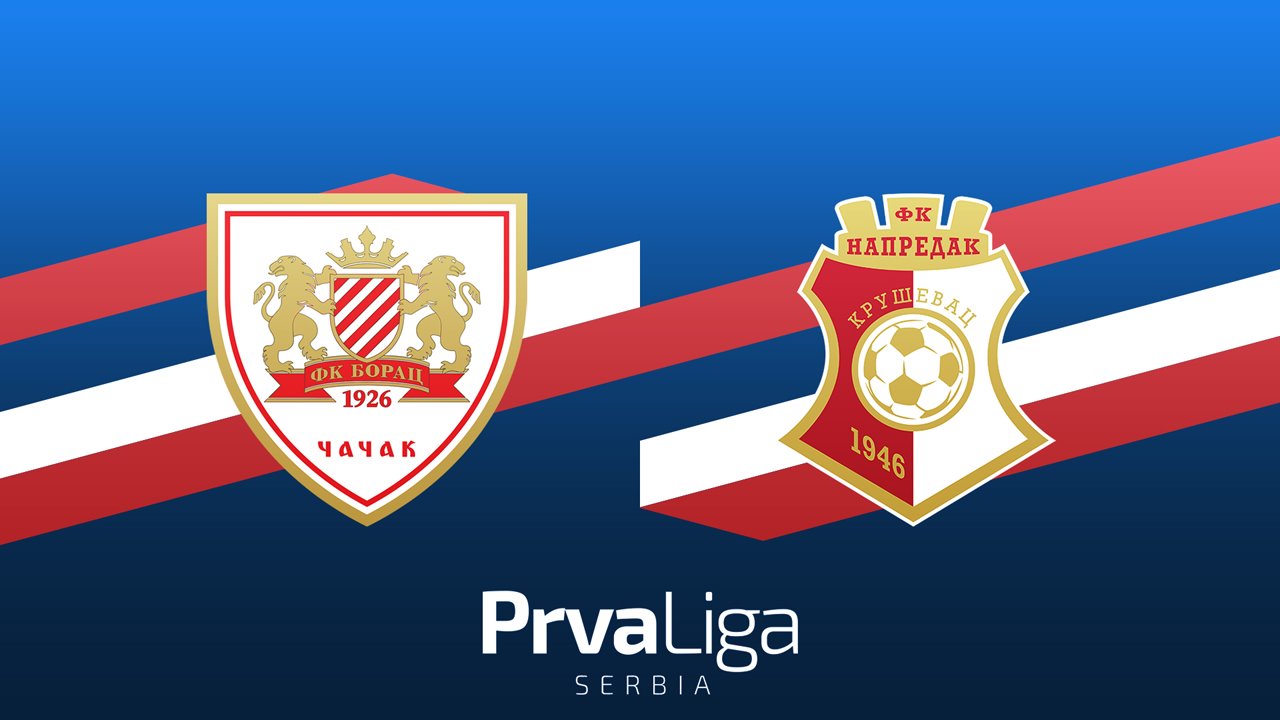 Borac 1926 Čačak vs Napredak Kruševac poster