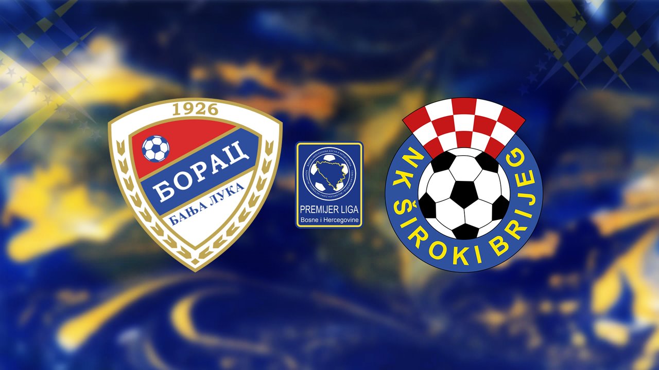 Borac Banja Luka vs Široki Brijeg poster