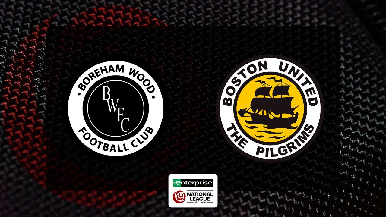 Boreham Wood vs Boston United poster