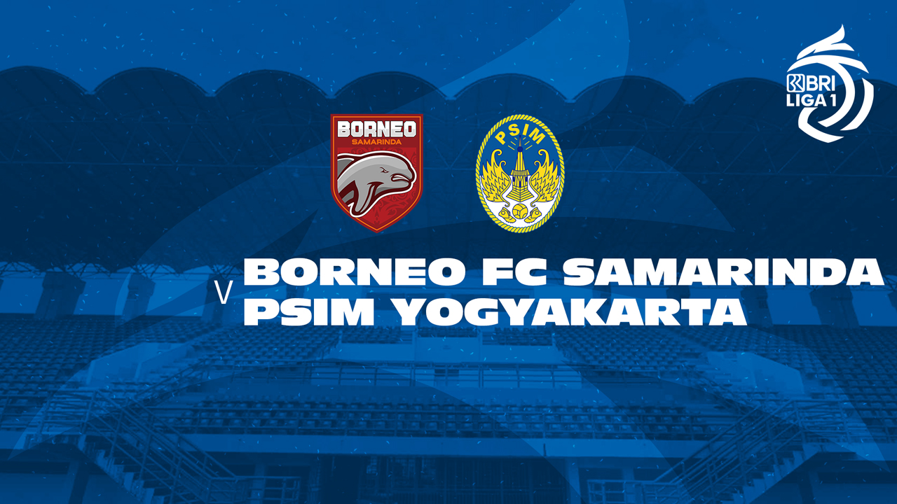Borneo Samarinda vs PSIM Yogyakarta poster