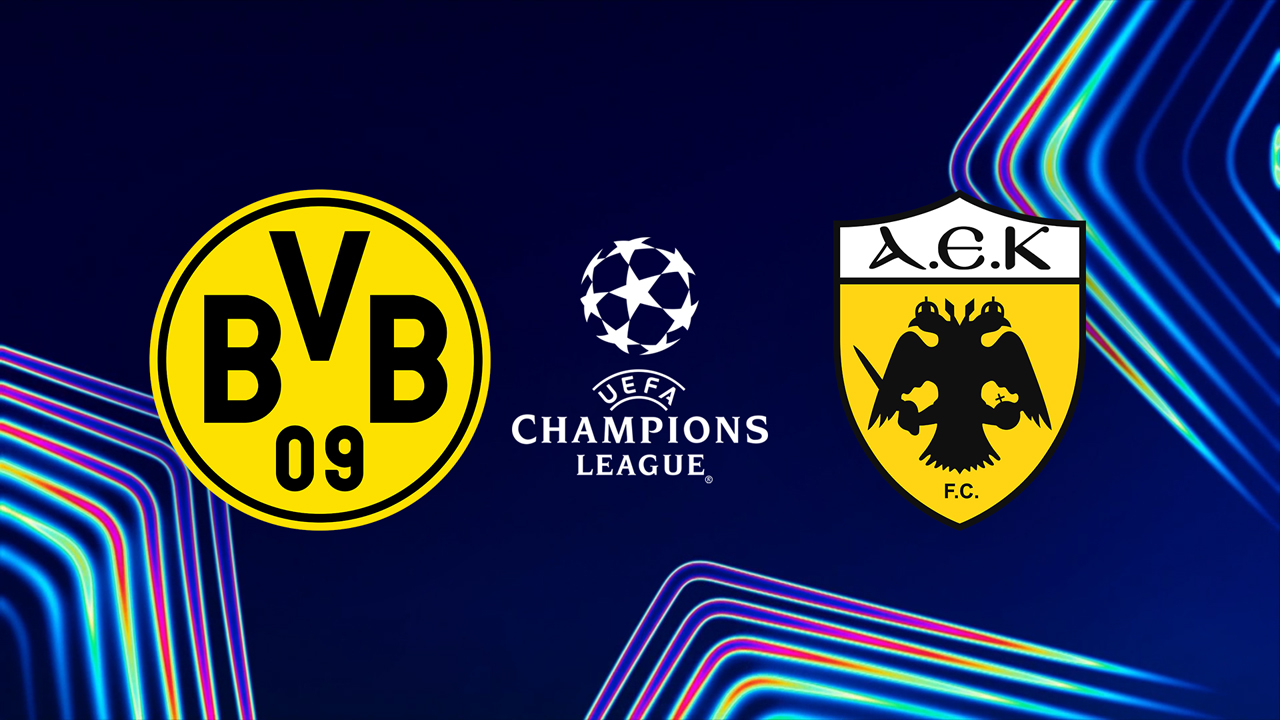 Borussia Dortmund vs AEK Athens poster