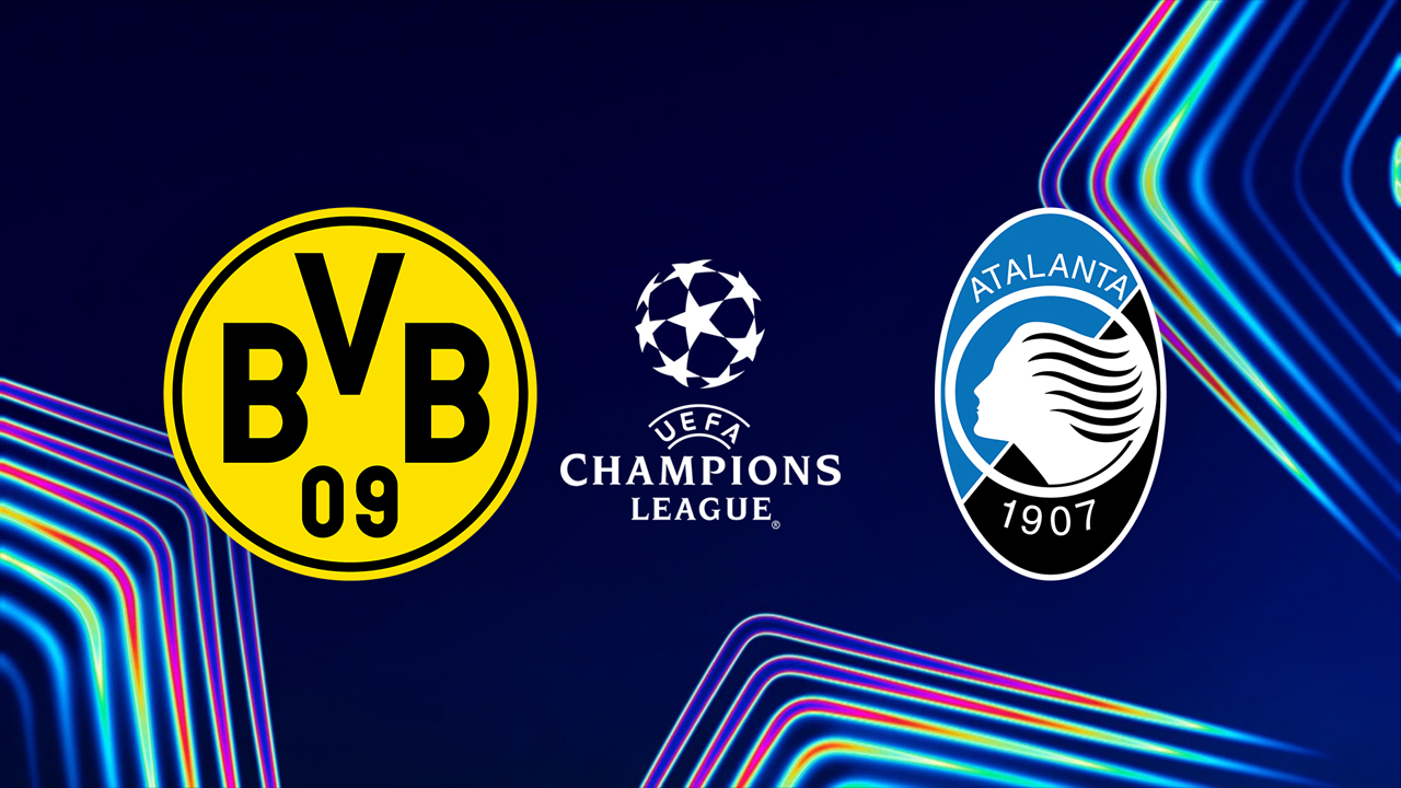 Borussia Dortmund vs Atalanta poster