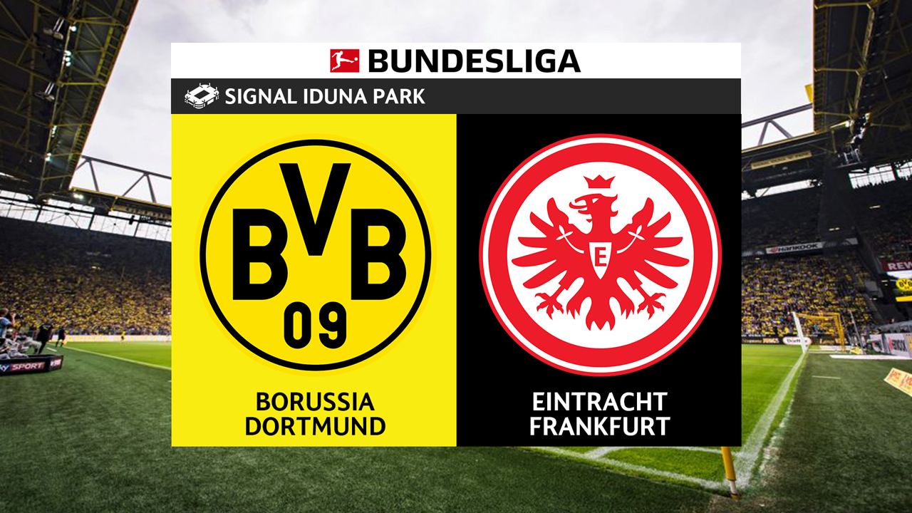 Borussia Dortmund vs Eintracht Frankfurt poster