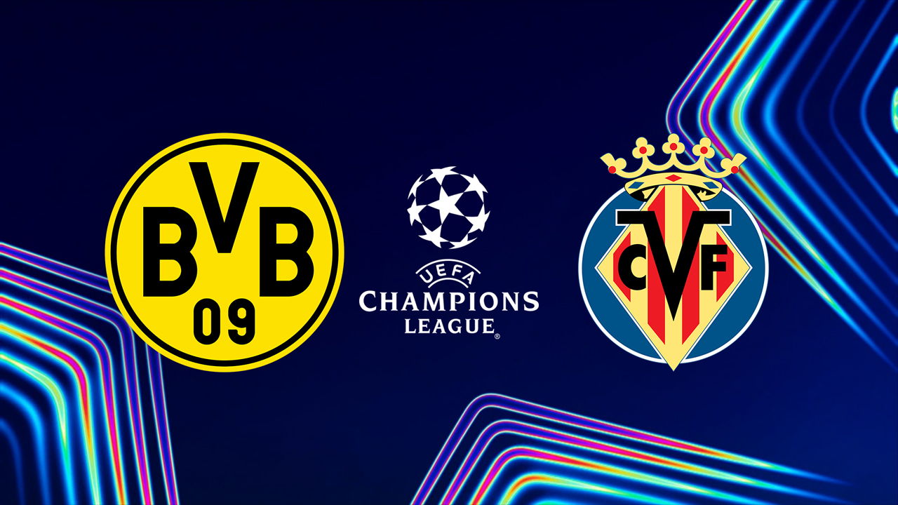 Borussia Dortmund vs Villarreal poster