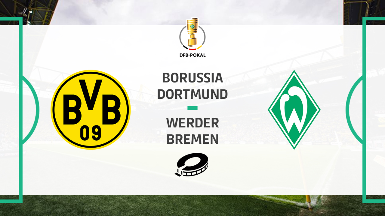Borussia Dortmund vs Werder Bremen poster