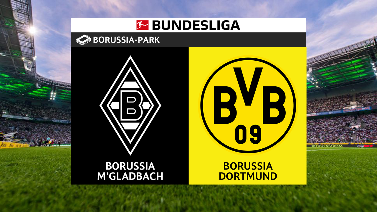 Borussia Mönchengladbach vs Borussia Dortmund poster
