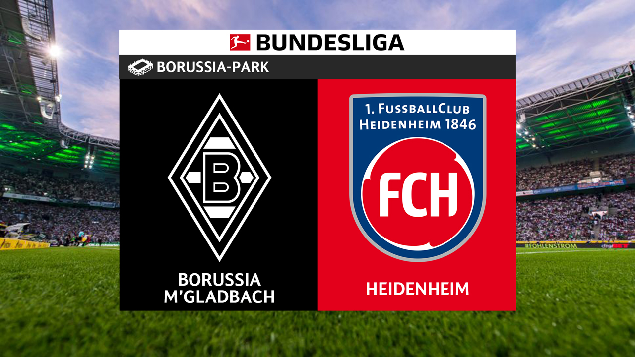 Borussia Mönchengladbach vs FC Heidenheim poster