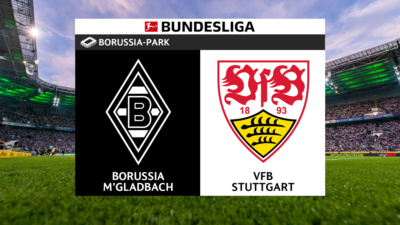 Borussia Mönchengladbach vs Stuttgart poster