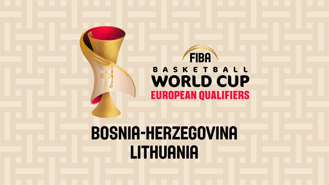 Bosnia-Herzegovina Basketball vs Lithuania Basketball poster